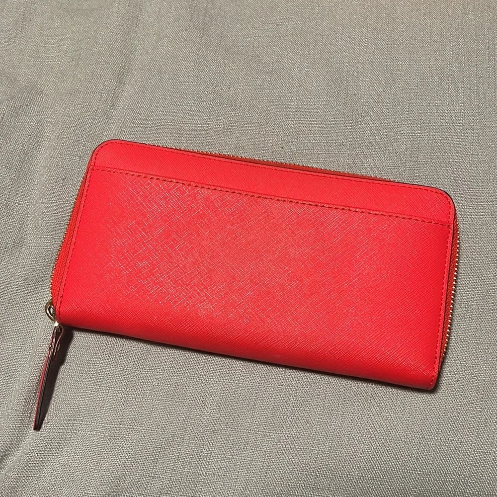 Kate Spade Red Wallet - Picture 4 of 9